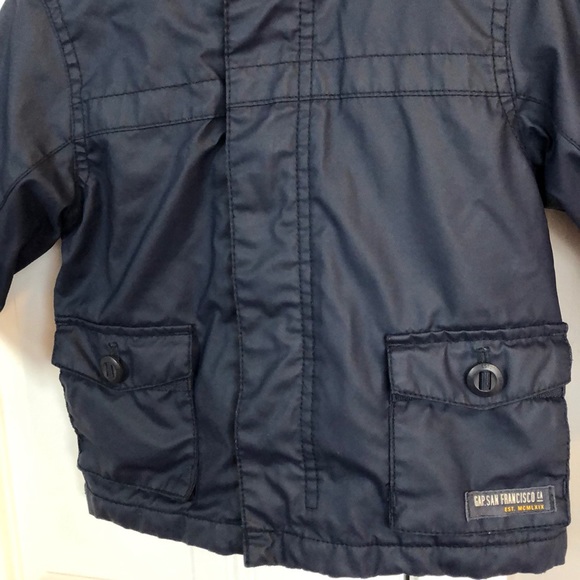 Baby Gap Navy 12-18M Toddler Boy Coat - Picture 2 of 4